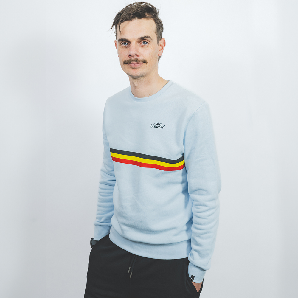tricolore sweater