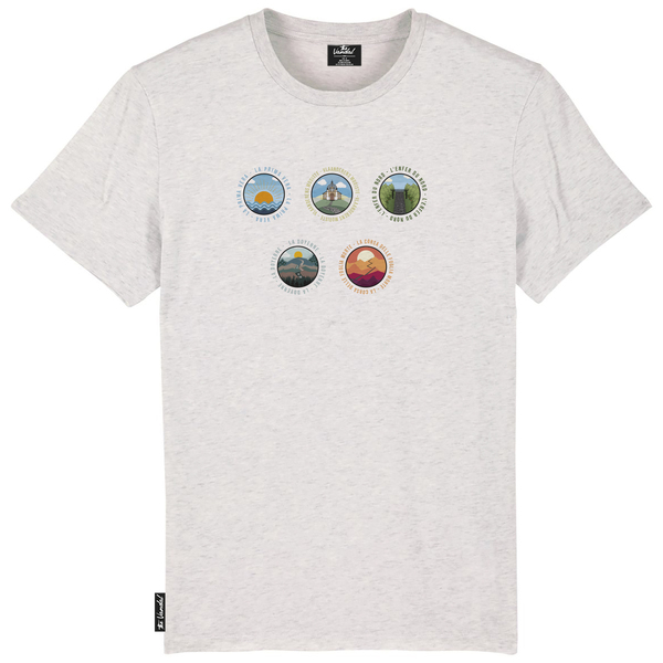 T-shirt van het merk The Vandal in het Grijs