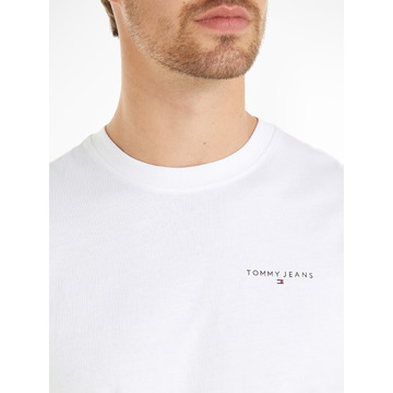 T-shirt van het merk Tommy Jeans in het Wit