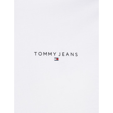 T-shirt van het merk Tommy Jeans in het Wit