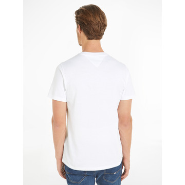 T-shirt van het merk Tommy Jeans in het Wit