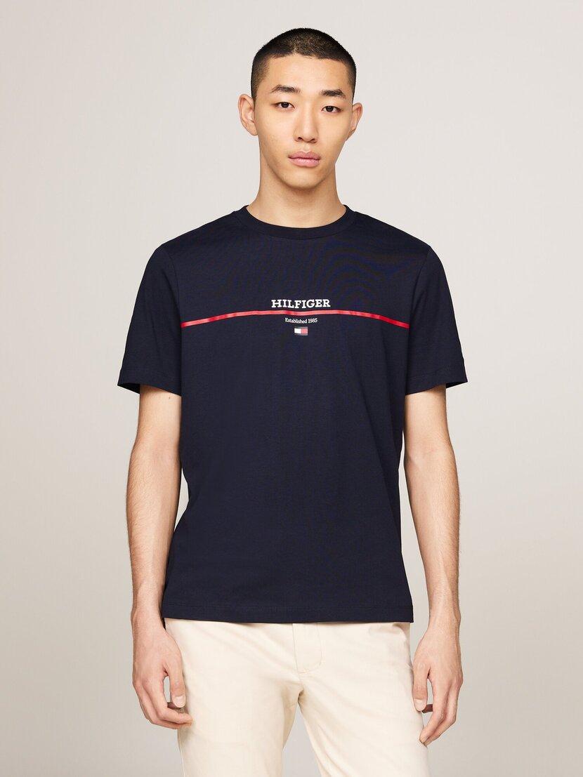 MW0MW35464 HILFIGER STRIPE TEE