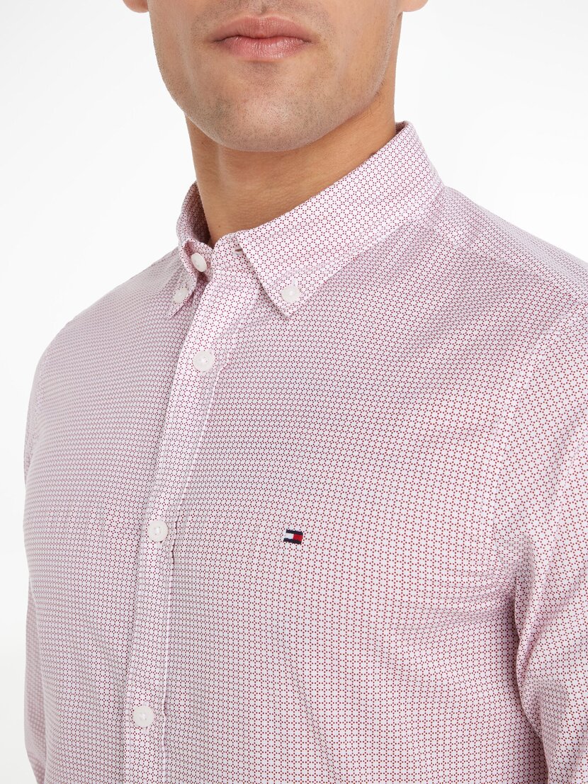 MW0MW35813 FLEX MICRO FOULARD SF SHIRT