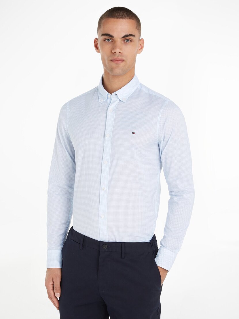 MW0MW35813 FLEX MICRO FOULARD SF SHIRT