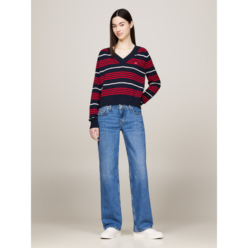 Pull van het merk Tommy Jeans in het Marine