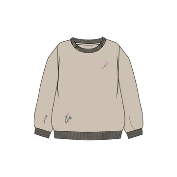 Sweater van het merk Name It in het Ecru