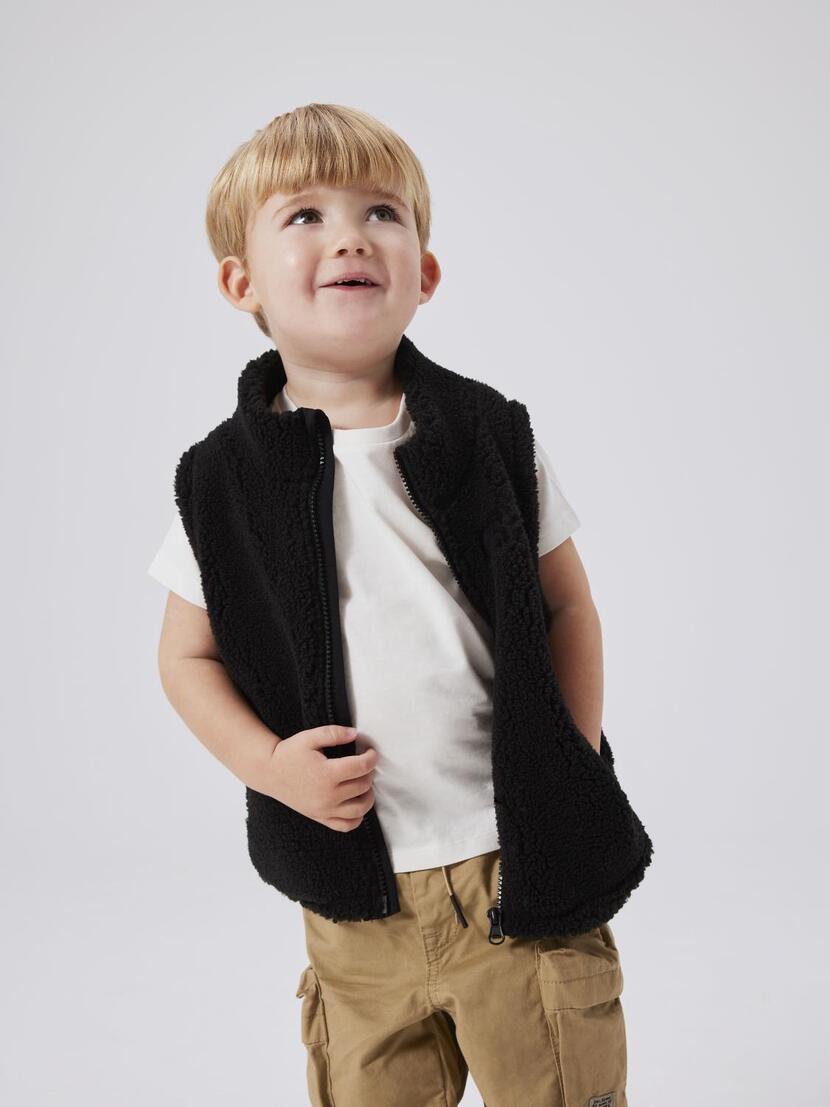 NMNLOFEN NREG TEDDY WAISTCOAT