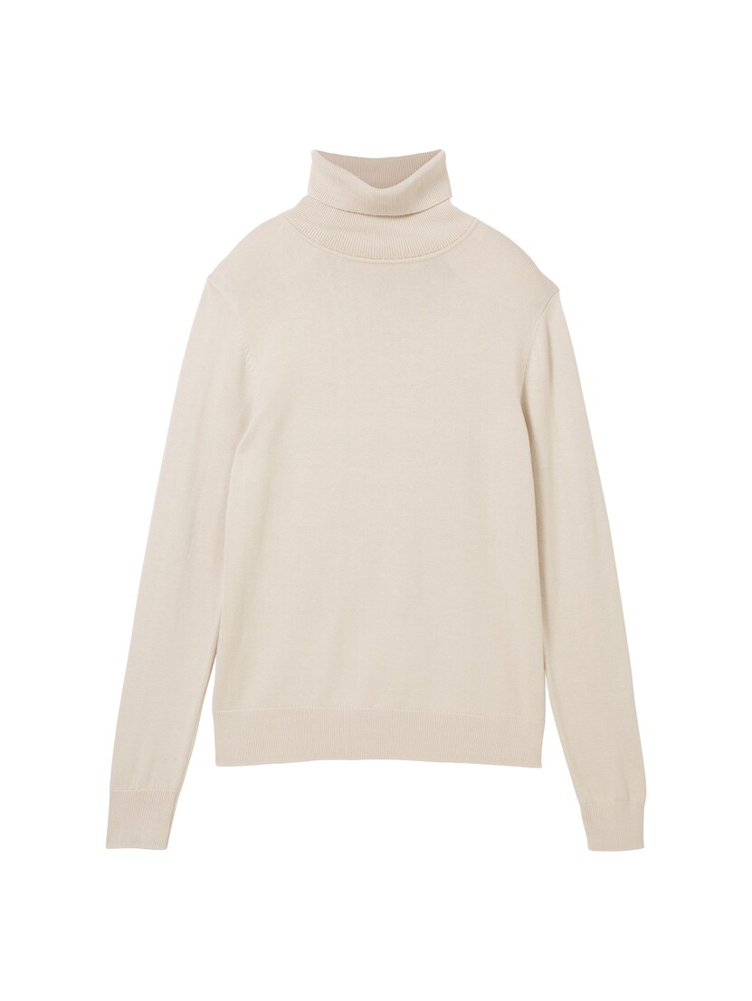 1042959 knit basic turtleneck