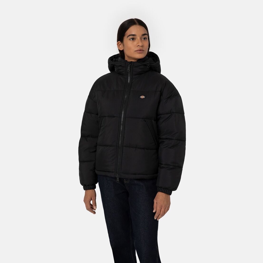 ALATNA OVERSIZED PUFFER BLACK