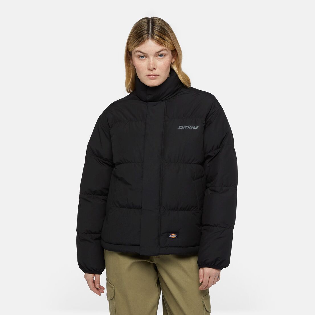 SCOBEY PUFFER JACKET W BLACK