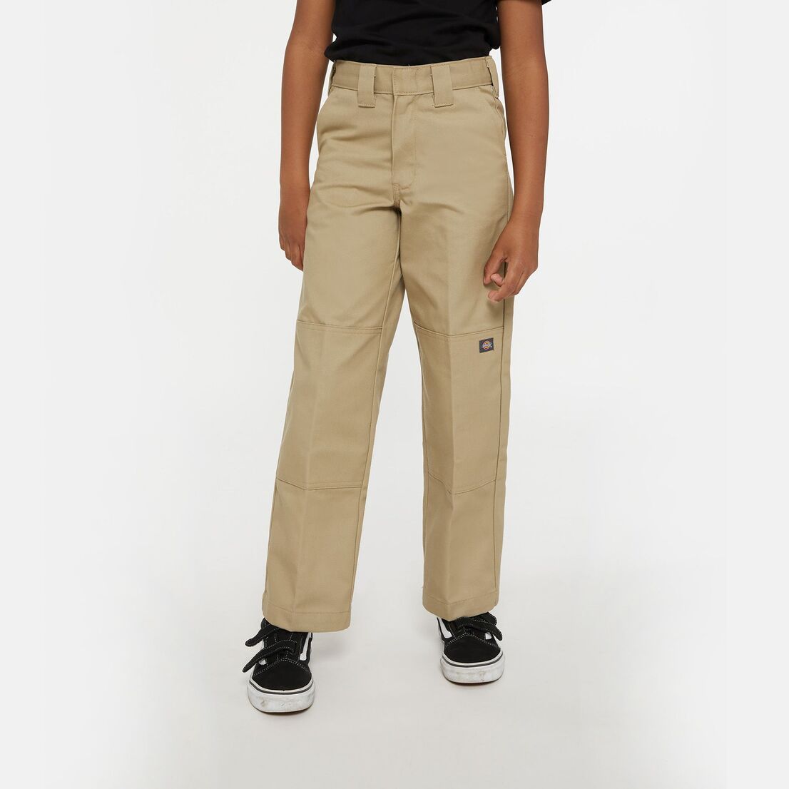 KIDS DOUBLE KNEE WORK PANT DICKIES BLACK