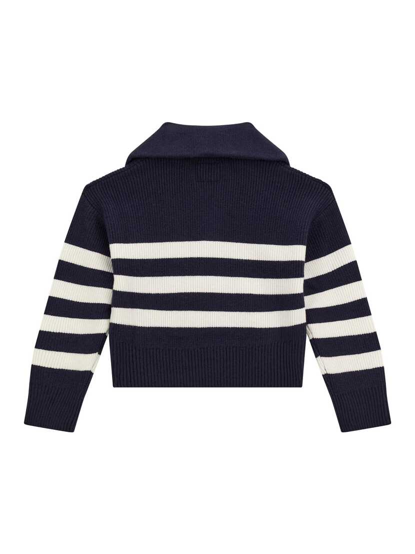 LS SWEATER W/ HALF ZIP