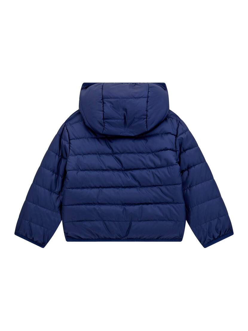 HOODED LS PADDED PUFFER W/ZIP