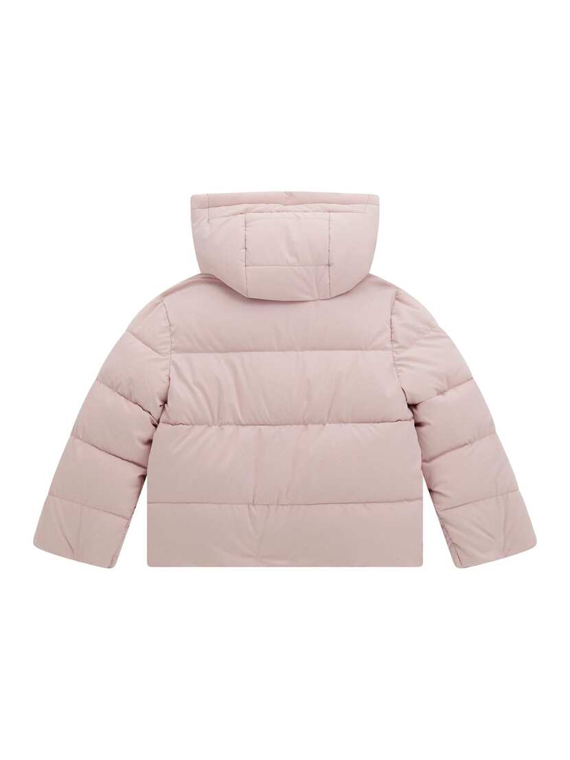 HOODED LS PUFFER W/ZIP