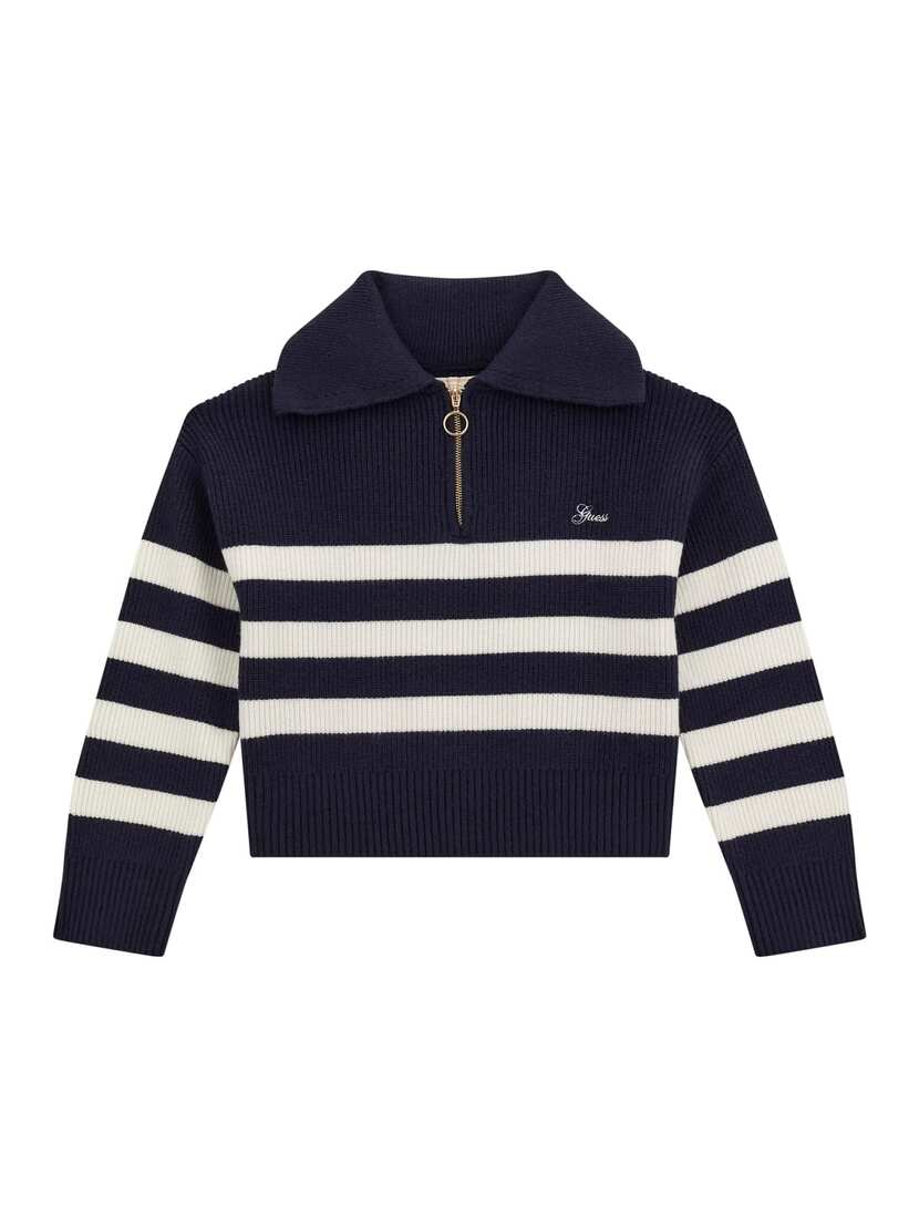 LS SWEATER W/ HALF ZIP