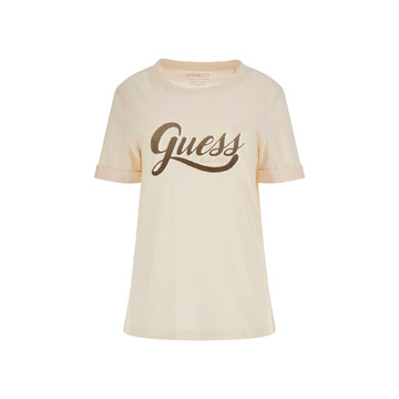 T-shirt van het merk Guess in het Ecru