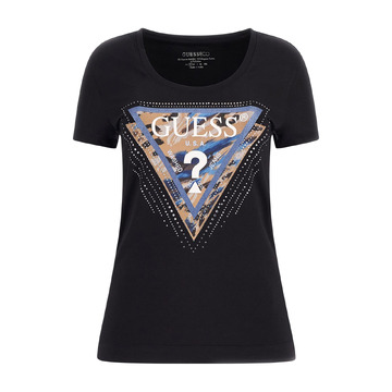 T-shirt van het merk Guess in het Zwart