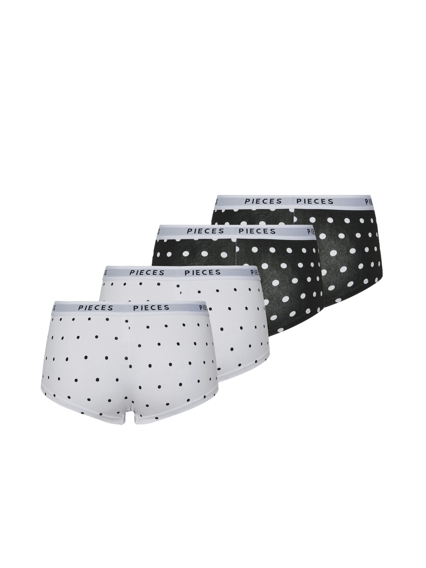 PCLOGO LADY DOTS 4-PACK