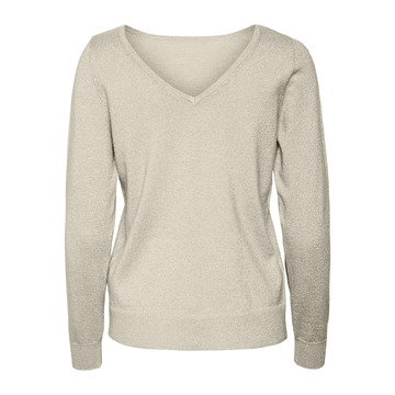 Pull van het merk Vero Moda in het Beige