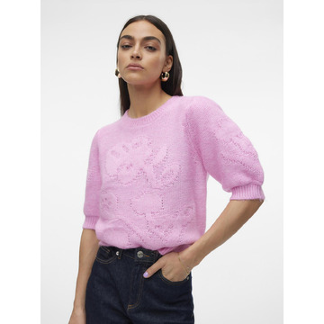 Pull van het merk Vero Moda in het Roze