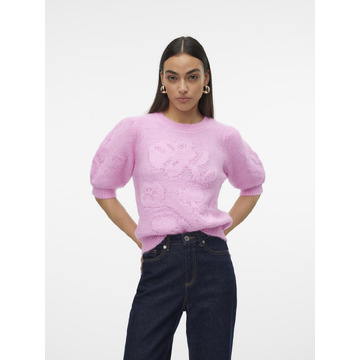 Pull van het merk Vero Moda in het Roze