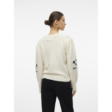 Pull van het merk Vero Moda in het Beige