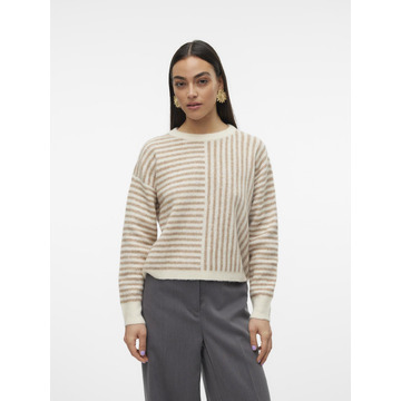 Pull van het merk Vero Moda in het Beige