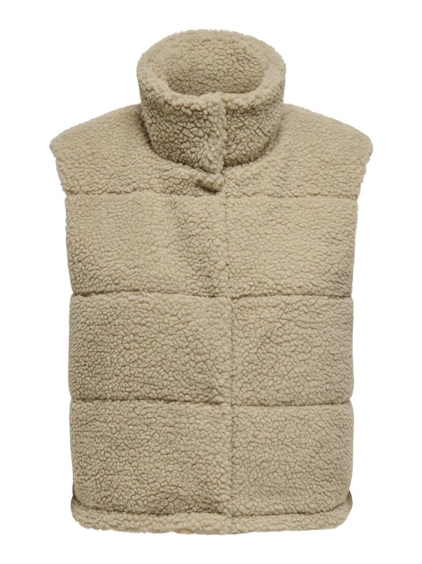 ONLSANDRA TEDDY WAISTCOAT LIFE CC O TW