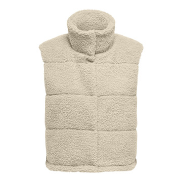 Bodywarmer van het merk Only in het Beige