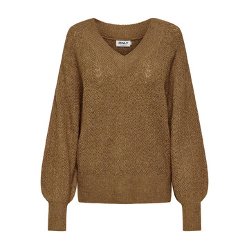 Pull van het merk Only in het Beige