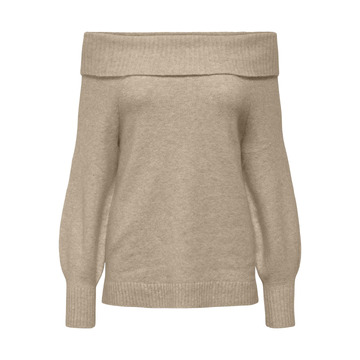 Pull van het merk Only in het Beige