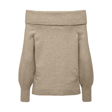 Pull van het merk Only in het Beige