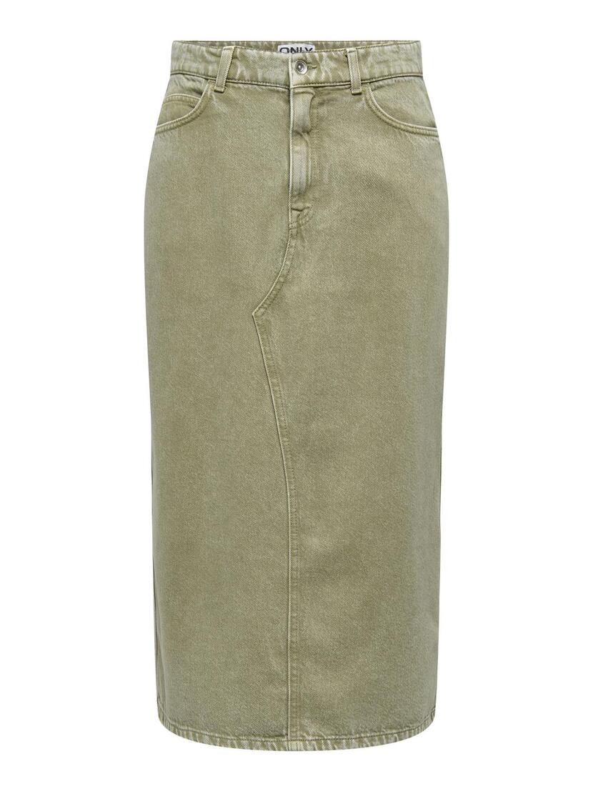 ONLLOLA-CILLA HW LONG SLIT SKIRT PN T