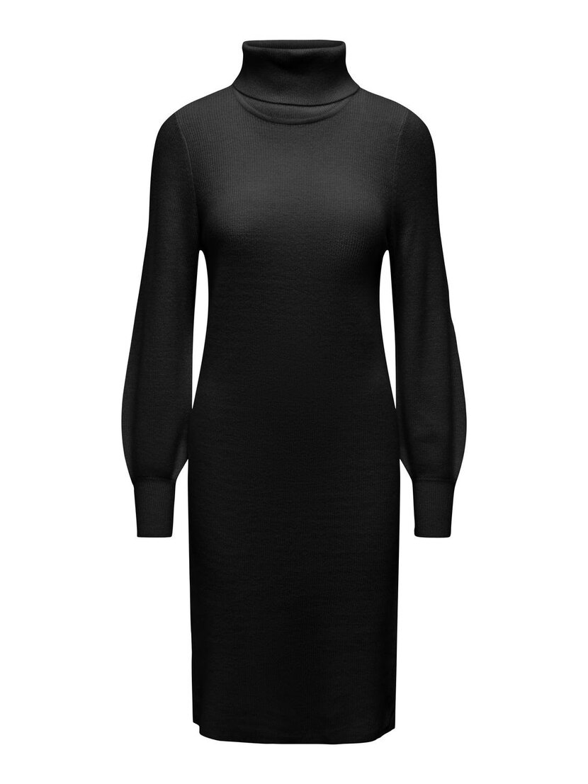 ONLSASHA L/S ROLLNECK DRESS KNT NOO S