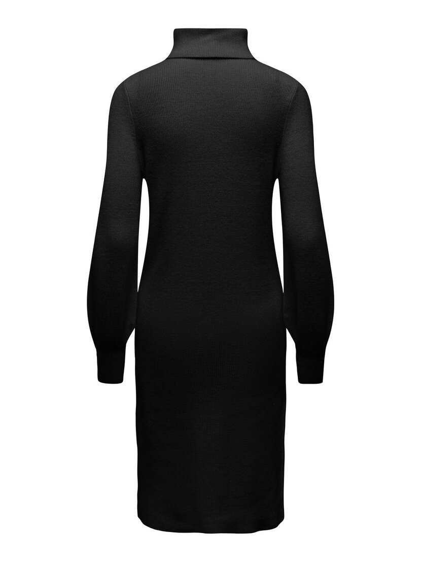 ONLSASHA L/S ROLLNECK DRESS KNT NOO S