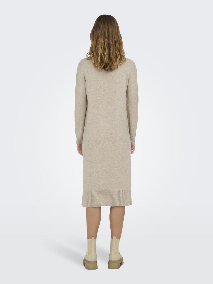 ONLBRANDIE L/S ROLLNECK DRESS KNT N OOS