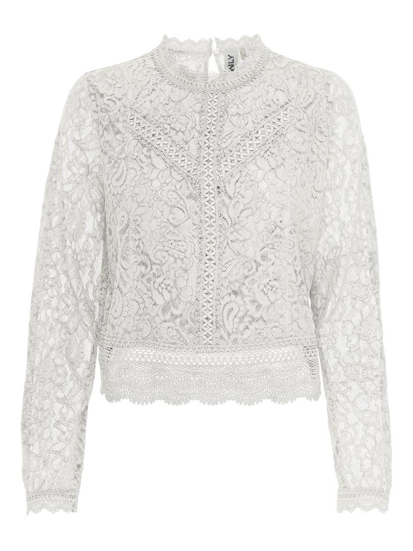 ONLNEW KARO LS LACE TOP WVN