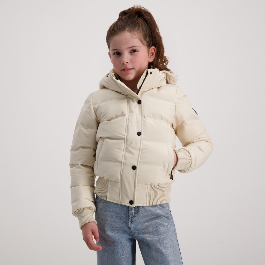 Kids GYA Poly Off White