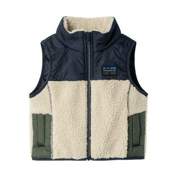 Bodywarmer van het merk Name It in het Marine