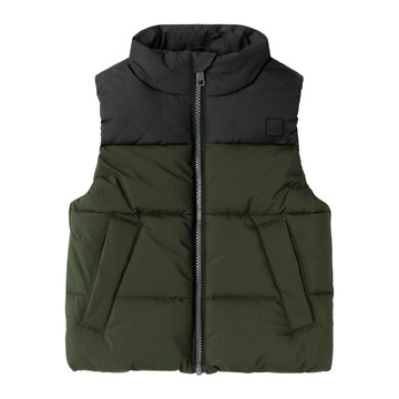 Bodywarmer van het merk Name It in het Groen