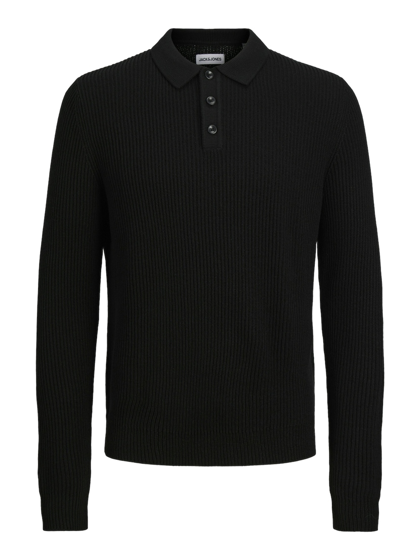 JJPANNEL KNIT POLO AW24