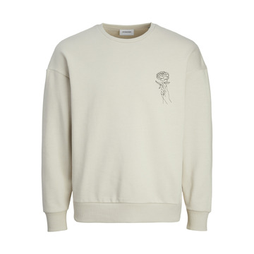 Sweater van het merk Jack & Jones in het Ecru