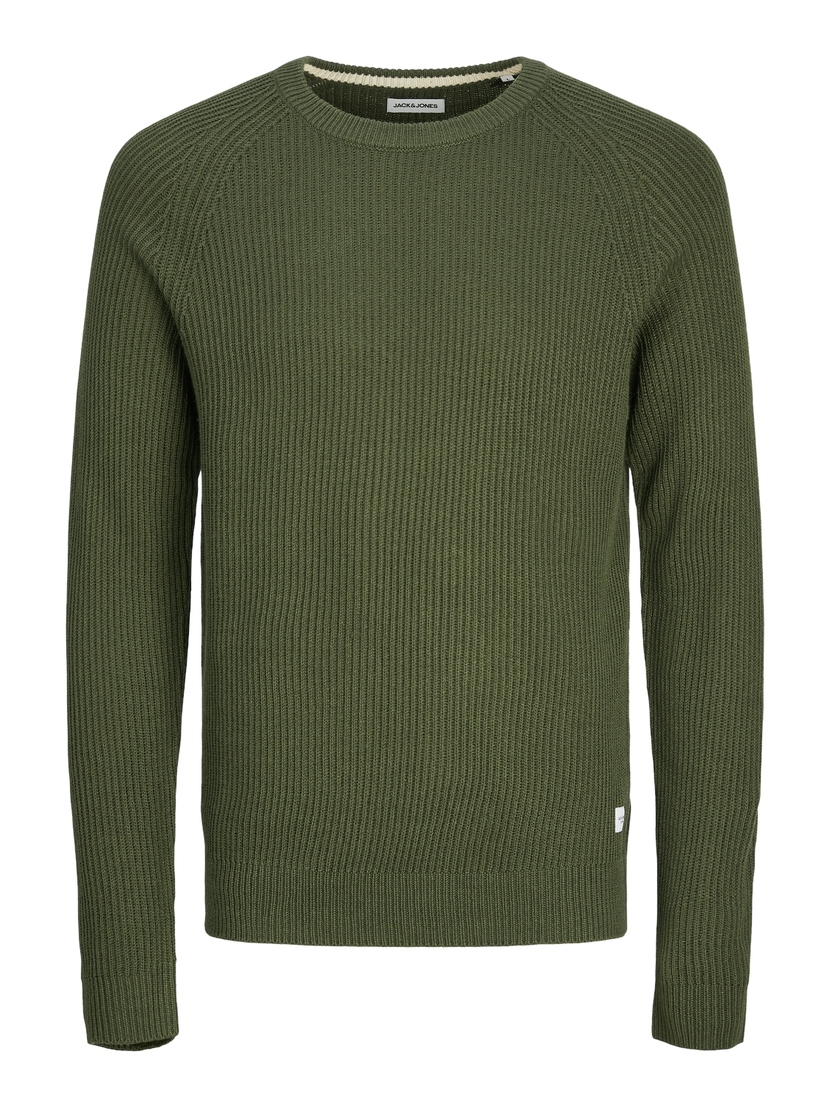 JJPANNEL KNIT CREW NECK AW24