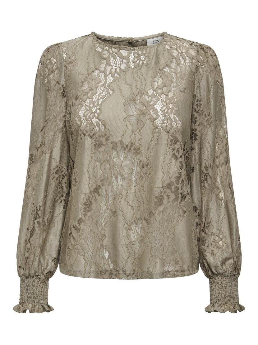 JDYDANIELLA L/S LACE TOP JRS