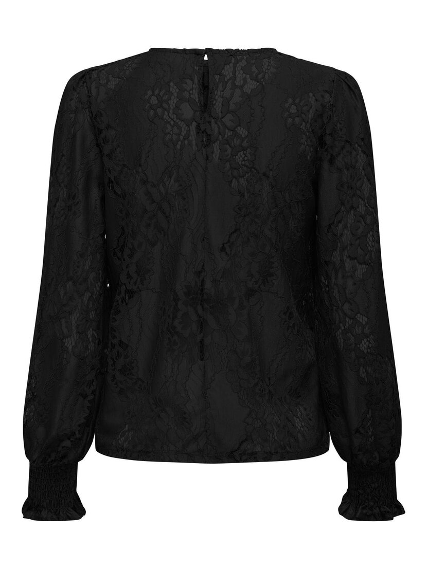 JDYDANIELLA L/S LACE TOP JRS