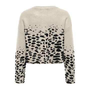 Pull van het merk Only Carmakoma in het Beige