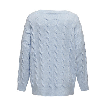 Pull van het merk Only Carmakoma in het Blauw