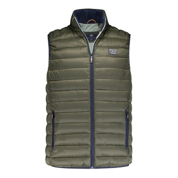 Bodywarmer van het merk Nza New Zealand Auckland in het Groen