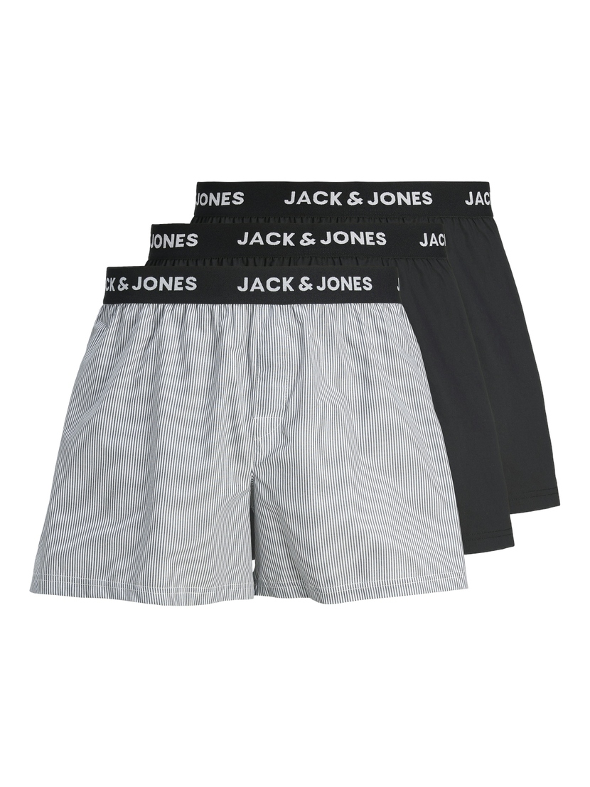 JACMARIO WOVEN BOXERS 3 PACK