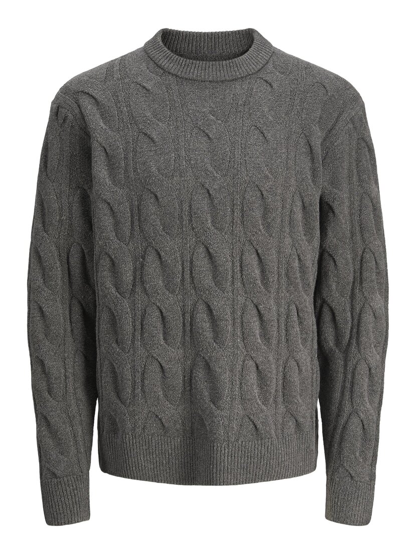 JORHENRY CABLE KNIT CREW NECK